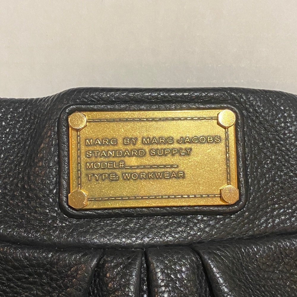Marc by Marc Jacobs Large Black Leather Bag - Picture 7 of 12